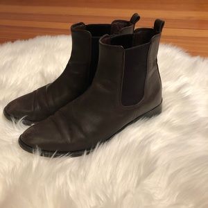 J. Crew brown leather Chelsea boot 8.5